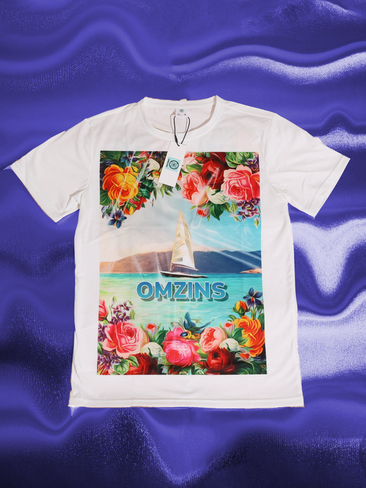 Océan Floral Men's Tee